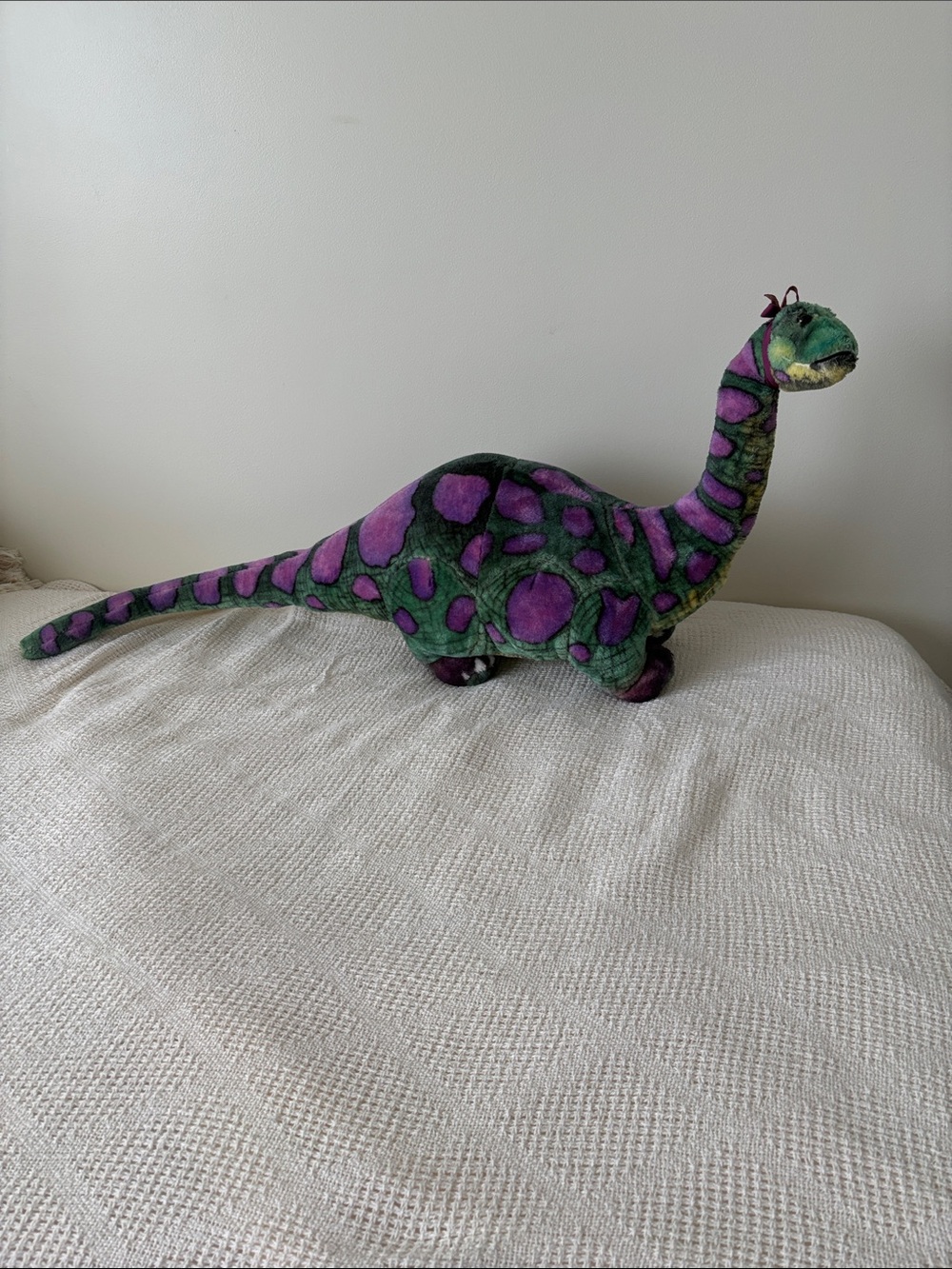 Melissa & Doug Posable Plush Dinosaur 16x48 inches nose to tail - Picture 7 of 16